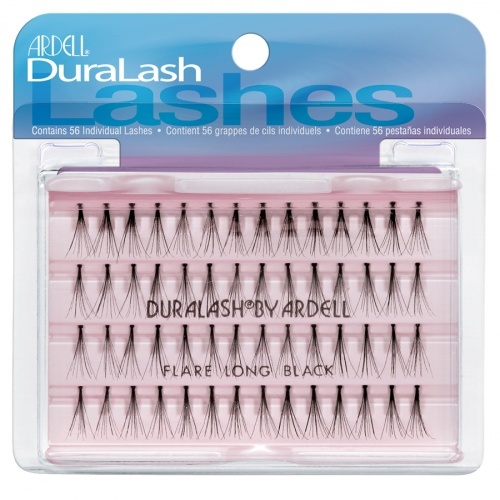 65099 Ardell Duralash Knotted Flare Individual Lashes Long Black