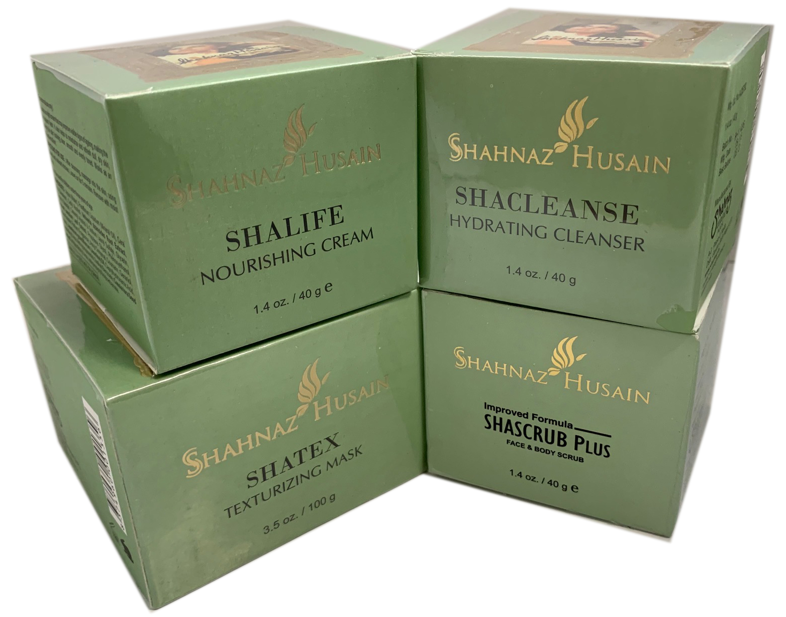 Herbal Facial Kit I Shacleanse, Shascrub, Shalife & Shatex
