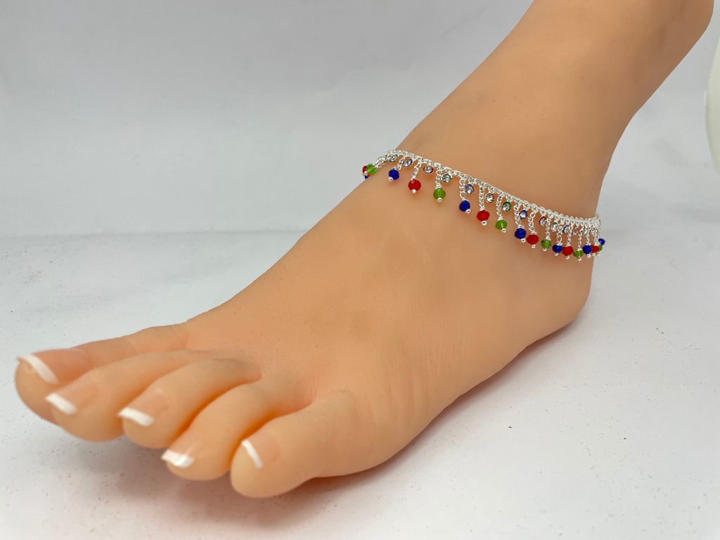 M-9 Anklets Payal Pair for Legs Indian Jewelry