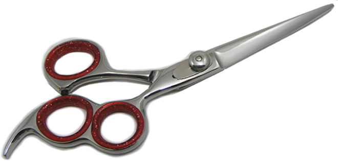 1B3 Professional Hair Cutting Black Titanium Shears Scissor