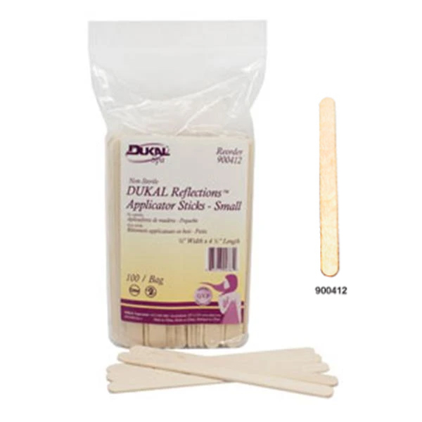 Medium Size Spatula Wax Applicator for Hair Waxing 3/8" x 4.5"