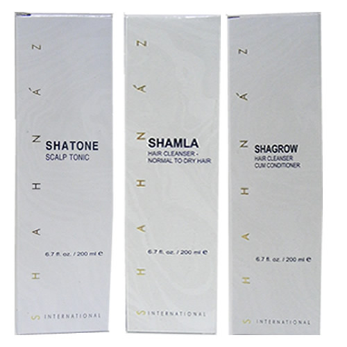 Shahnaz Hair Care Kit Shatone Shagrow and Shamla