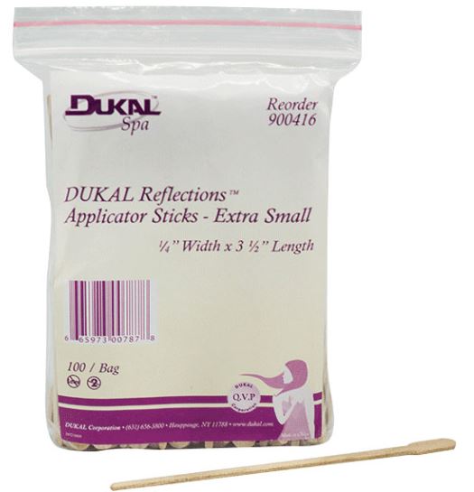 Dukal Extra Small Waxing Applicator for Eyebrow Waxing