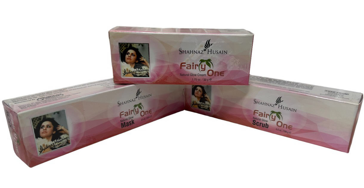 Shahnaz fairness Fairy One Facial kit Cream Scrub Mask