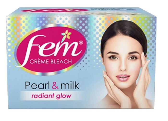 64g Fem fairness Creme Face Bleach Milk & Pearl EXP: 5/23