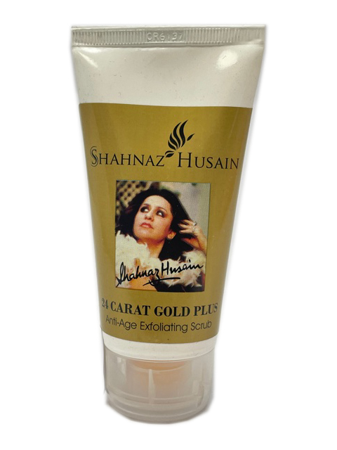 Shahnaz Husain 24 Carat Gold Anti Ageing Exfoliating Scrub Skin Polisher