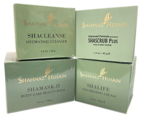 Herbal Facial Kit II Shacleanse, Shascrub, Shalife & Shamask II