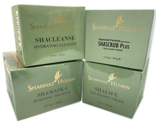Herbal Facial Kit II Shacleanse, Shascrub, Shalife & Shamask I