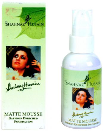 Shahnaz Husain Matte Mousse Saffron Skin Foundation