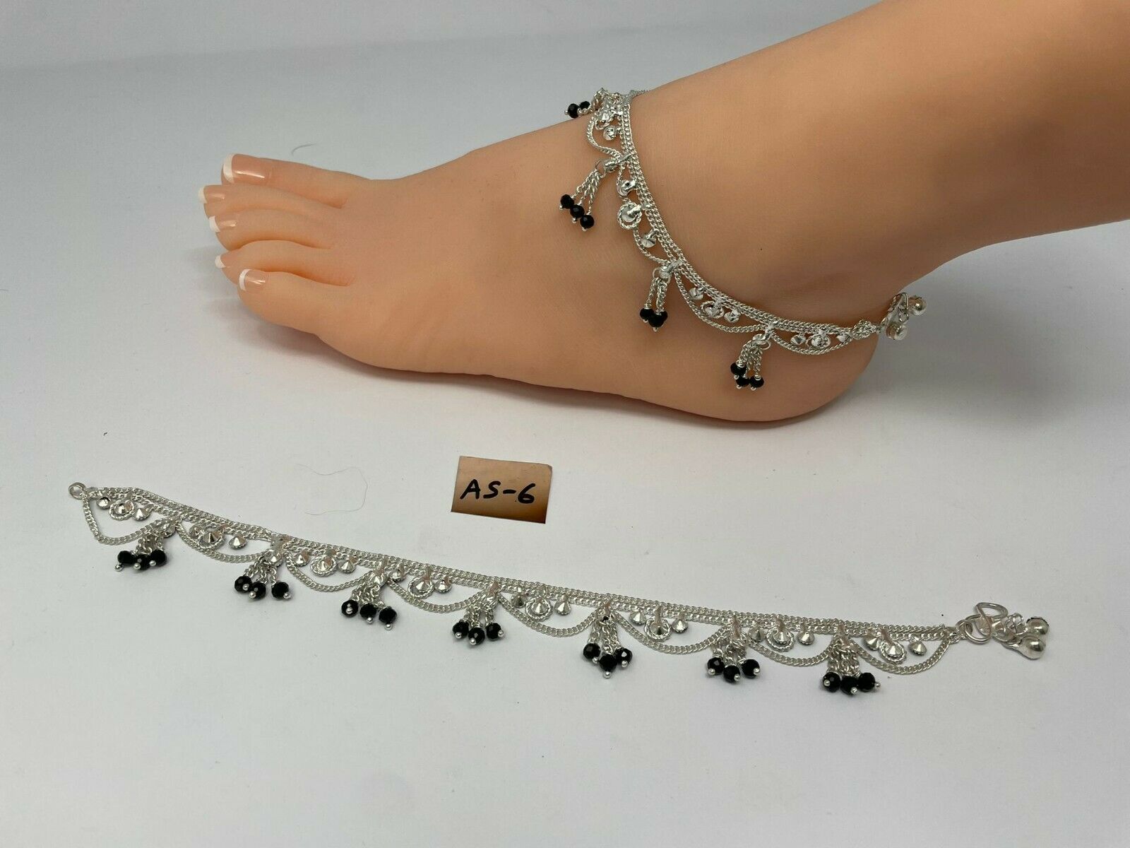 AS-6 Anklets Payal Pair for Legs Indian Jewelry