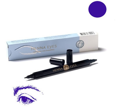 HennaEyes Henna EyeLiner Pen Purple Plum Color