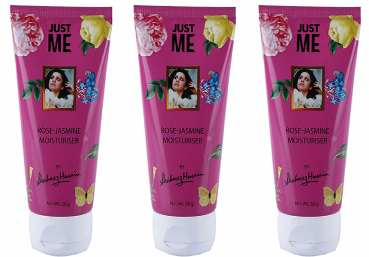 3 Packs of Shahnaz Husain Rose Jasmine Skin Moisturizer