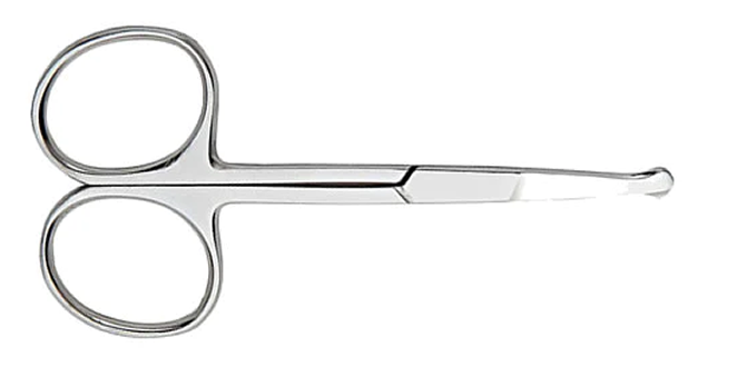 Round Tip Scissor Eyebrow shaping Nose Grooming