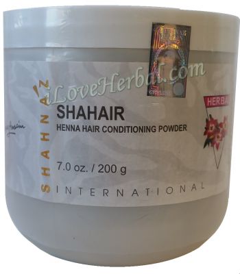 200g Shahnaz Husain Shahair Henna Hair Conditioning Powder