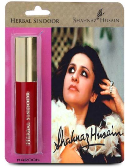 Shahnaz Husain herbal Liquid Sindur Sindoor Maroon